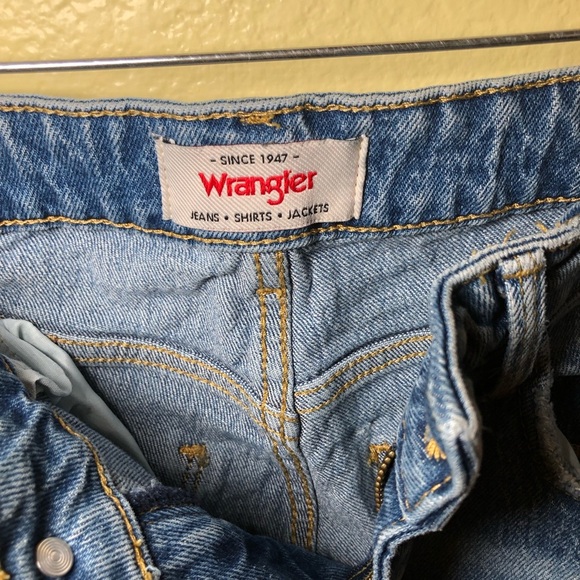 Womens Wrangler High Rise Bold Boot Cut Denim Jeans Cowgirl size 26X32 - Picture 5 of 7